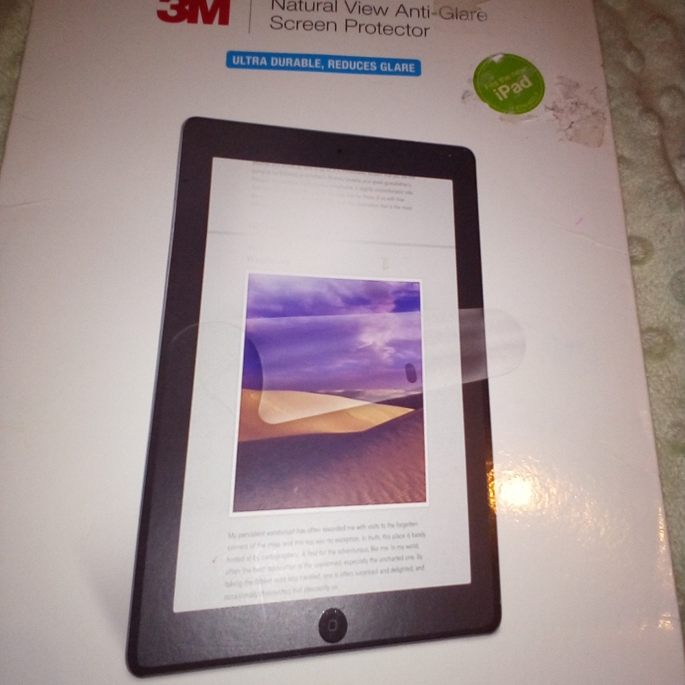 Apple ipad 2 / ipad (3rd gen ) 3 m natural view Anti_ Glare Screen protector